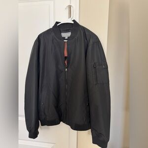 Michael Kors Men's Black Bomber Jacket
